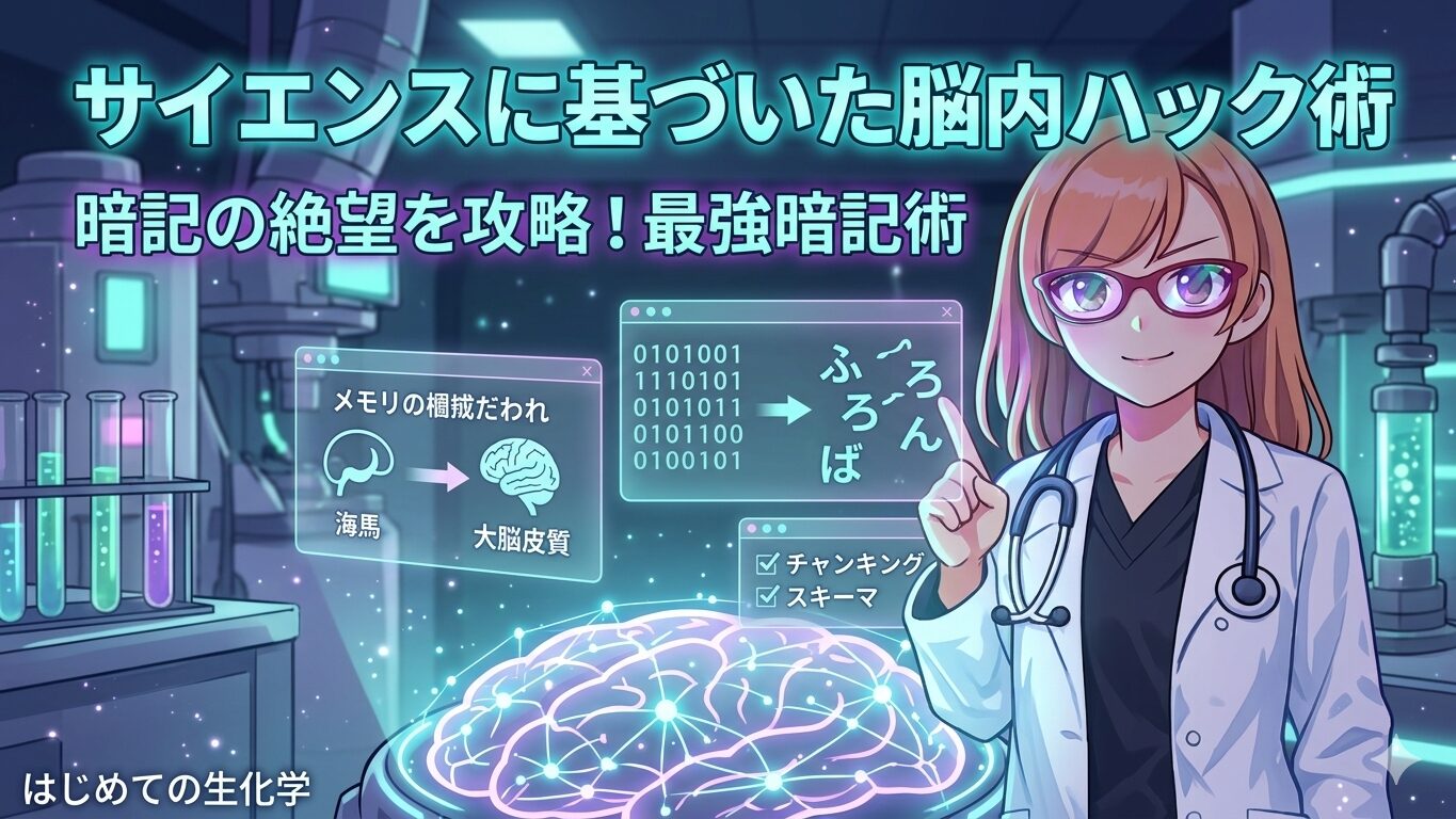 暗記の絶望を攻略する黄金ルート
